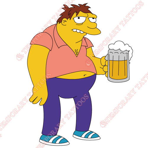 The Simpsons Customize Temporary Tattoos Stickers NO.3657